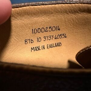 Goyard Brown Leather Oxford Shoes Elegant Design